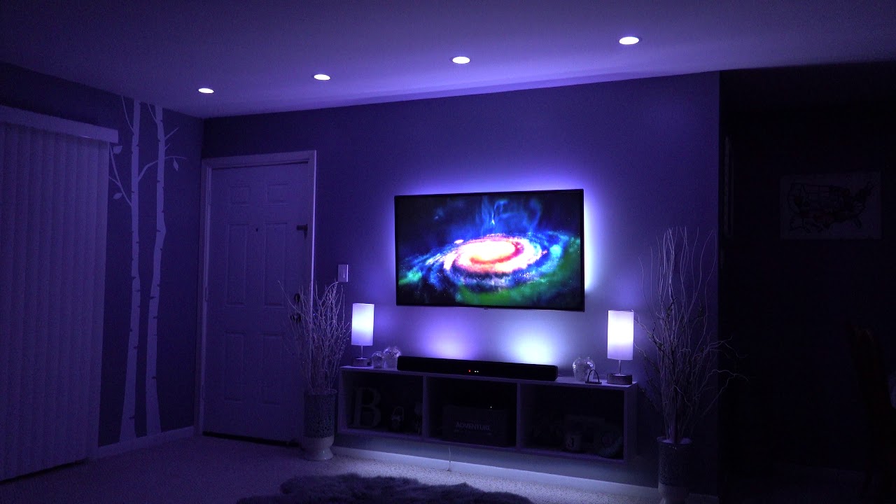 Philips Hue ambilight demo