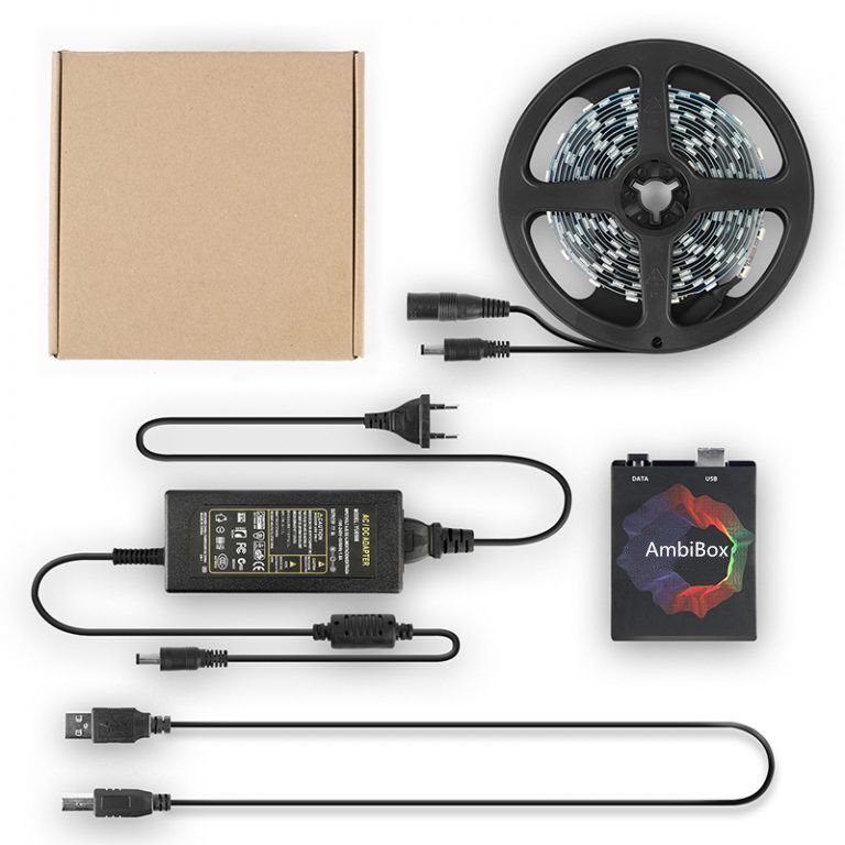 Ambibox diy arduino ambilght